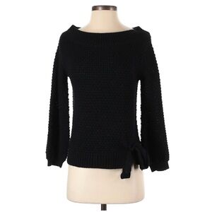 Susina Black Chunky Knit Sweater - Size XS